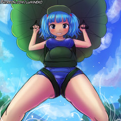 speed paint - kawashiro nitori - cant think of a title name it anything u want