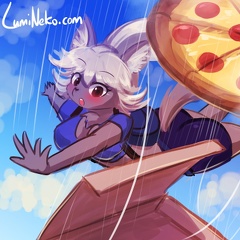 speedpaint 37 skye  cute and clumsy skyediving pizza delivery