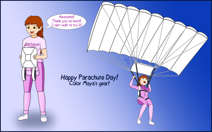 maya parachute day 23